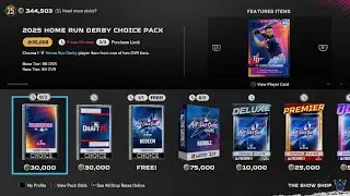 MLB The Show 25: 7/14 Update 2025 HOME RUN DERBY Choice Pack Revealed with Attributes