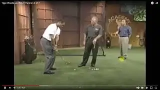 Stick Thru Belt Loops Drill to Sync Up the Lower Body - Tiger's Problem