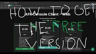 how to find afk console client free version