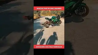 Brutal accident of aalyan vlogs Kawasaki in wheelie #shorts