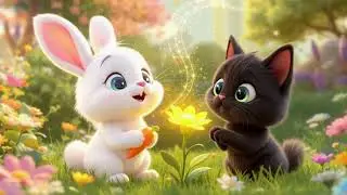 Rosy the Rabbit & Coco the Curious Cat Moral stories for Kids | Bedtime Stories for Children #baby