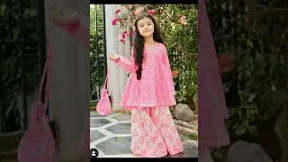 Trendy kids Sharara suit designs for Eid & Weddings | little girls gharara design ideas 2023