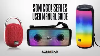 SONICGEAR | SONICGO! SERIES | SPEAKER USER MANUAL GUIDE