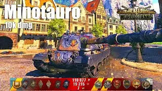 Controcarro 3 Minotauro, 10K Damage, 8 Kills, Lakeville - World of Tanks