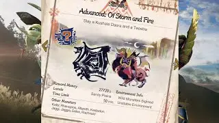 Advanced: Of Storm and Fire - Monster Hunter Rise Hub Quest 125