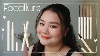 Focallure long lasting pencil & liquid eyeliner | first impression &  wear test