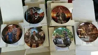 Indiana Jones and the Last Crusade Collector Plates From The Bradford Exchange