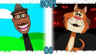 Мой персонаж Sprunki: Джо Кэт (из мультфильма Soul Disney и Pixar)
