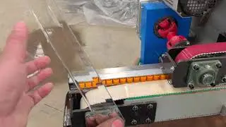 glass strip bevel machine , the normal water can recycle , 8 pcs grinding motors .