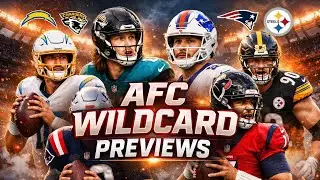 NFL AFC PLAYOFFS BREAKDOWN | Chargers vs Patriots &bull; Jaguars vs Bills &bull; Texans vs Steelers
