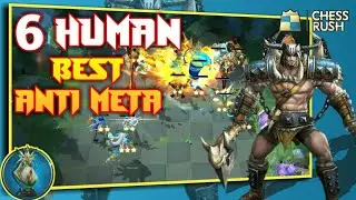 Combo ANTI META Full Human Strategy dan Gameplay | Chess Rush Indonesia
