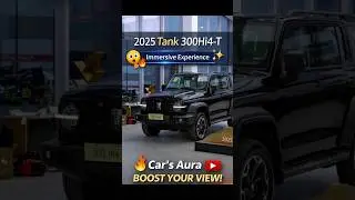 Tank Hi4-T intelligent hybrid power ⚡🚙 #TankHi4T #TankSUV #HybridSUV #OffRoadSUV #4x4 #GWM #shorts