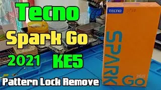 Tecno Spark Go 2021 KE5 Hard Reset | How to Unlock Pattern, Pin, Fingerprint Tecno Spark KE5