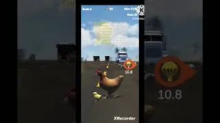 chicken game # desi chicken game # chicken crossing road