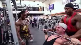 Ulisses Jr Training Back with Simeon Panda & Bradley Martyn