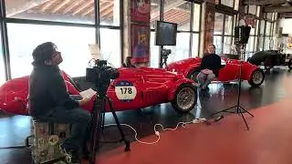 dicembre 2019....La prima intervista: Alex Caffi (backstage)