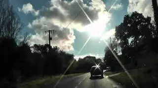 Driving On The D15 Between Paimpol & Plourivo, C&ocirc;tes d'Armor, Brittany, France 28th October 2011