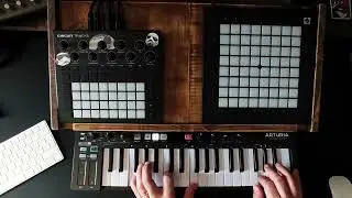 Smooth Piano Jam on Arturia KeyStep 37 | Ableton Live Stock Piano