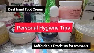 5 Best Hygiene tips for women's | Hygiene tips | best hand foot cream| #tipsforgirls #hygienetips