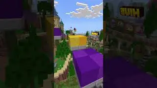 Hive Hub Parkour #minecraft #minecraftthehive #parkour #minecraftserver #mcpe #minecraftbedrock