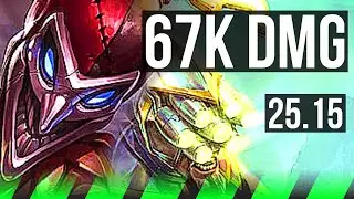 SHACO vs MASTER YI (JGL) | Comeback, 67k DMG, Dominating | EUW Master | 25.15