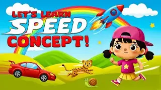 Let&rsquo;s Learn Speed! | Fast and Slow Concept for Kids | XoraTale