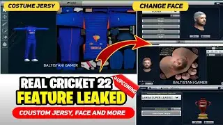 Real cricket 24 Upcoming Feature 😯🔥 Real Cricket 22 Mod Creator Feature soon in rc24