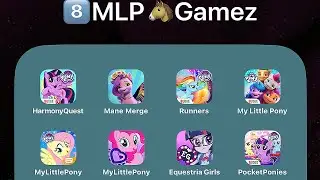 My Little Pony Harmony Quest,Mane Merge,Rainbow Runners,MLP World,Magic Princess,Equestria Girls