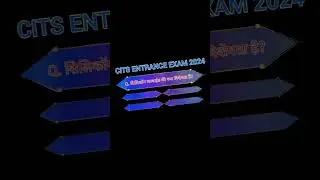 Cits entrance exam 2024/#cits2024 #cits_admission_2024 #cits_entrance_exam_2024