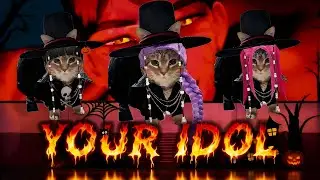 Saja Girls ft Oiia Cat - Your Idol 😺 Kpop Demon Hunters