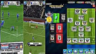 Score match event 🥇winter challenge Champion 🏆 With striker jet and thunder in 352 formation 