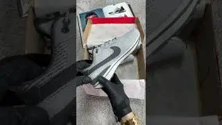 Мужские текстильные кроссовки Nike Air Zoom Street Grey, кеды мужские Найк текстиль серые A3905