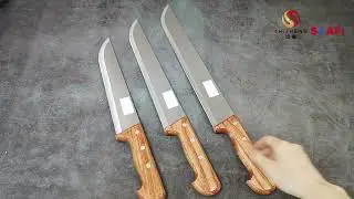 SAAFI Long Blade Thick Easy Light Chef Knife Butchering Use