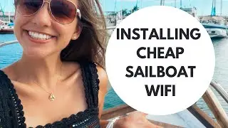 HOW TO GET CHEAP CELL SERVICE & WiFi ON A SAILBOAT: Installing a cell booster on our sailboat Ep 11