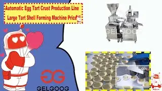 Automatic Egg Tart Crust Production Line Large Tart Shell Forming Machine Price