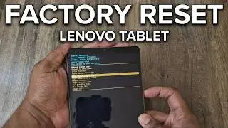 Как выполнить сброс до заводских настроек планшета Lenovo