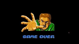 Strike Wolf - Continue and Game Over Screen