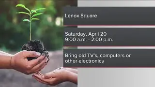 Earth Day electronic recycling event in Atlanta
