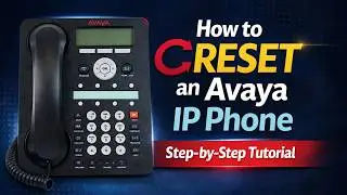 How to Reset an Avaya IP Phone Step by Step Guide