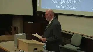 Land and Water: Issues and Approaches in Canada, First Nations, and Abroad - Dr. Brady Deaton