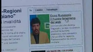 Ruoppolo Teleacras su prima pagina Repubblica.it
