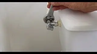comment r&eacute;parer la fuite ou changer le robinet des toilettes ( tr&egrave;s simple)