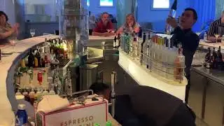 Fun at the Martini Bar on Celebrity Equinox