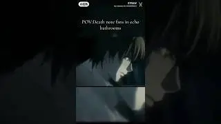 #Shorts #Anime #DeathNote #Funny #ViralVideos #Relatable #LightYagami #LoletteL
