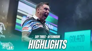 NERVY AFFAIRS! 😬 | 2026 Flanders Darts Trophy | Day Three Afternoon Highlights