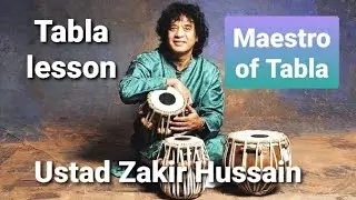 TABLA LESSON || MAESTRO OF TABLA || USTAD ZAKIR HUSSAIN JI || 2020 Live stream ||
