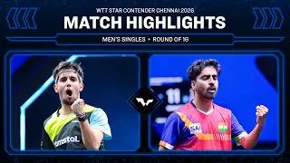 Eduard Ionescu vs Sathiyan Gnanasekaran | MS R16 | #WTTChennai 2026
