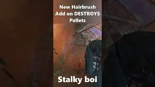 new hairbrush DESTROYS pallets  #deadbydaylight #dbd