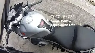 Moto Guzzi Norge 1200 GT Quick Test Ride