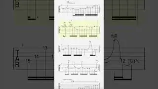 Guitar Tab: Steve Morse - Battle Lines #guitartab #guitartabs #guitarsolo #stevemorse